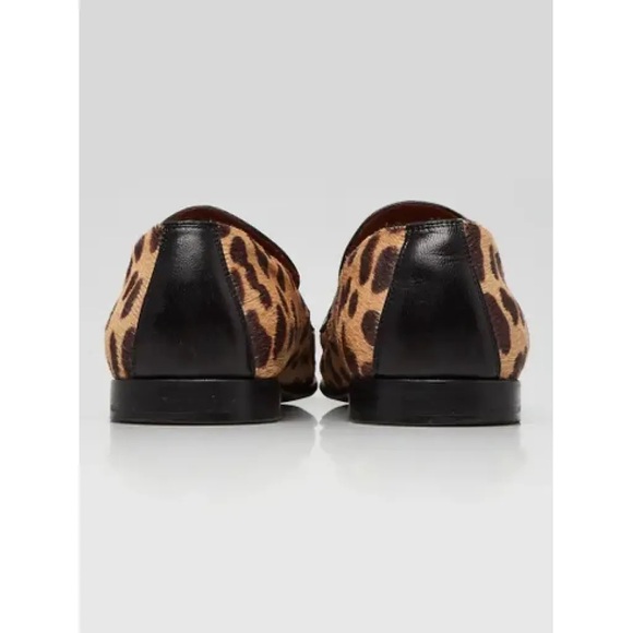 CELINE PARIS | pony hair leopard print loafer - Picture 3 of 9